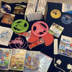 Nintendo Wii Console- 45 Games , Accessories And Games  