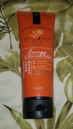 Bath & Body Works 'Orange Ginger Aromatherapy' Body Creme 8 oz.