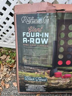 Large 4 In A Row Game 