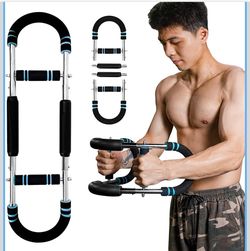 Chest Workout Equipment, Twister arm Trainer, Adjustable 5 Resistance Levels