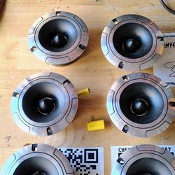 6*Blurred Vision Audio BV-PAST-4.8 Pro Audio Super Tweeters