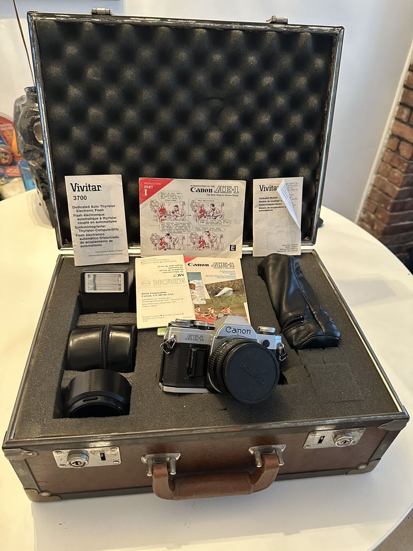 Canon AE-1 35mm Camera 