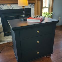 Refinished Nightstand  - Aspenhome Cambridge Liv360