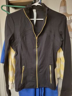 Lululemon Black Full-Zip Athletic Jacket