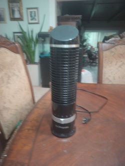 Black Dr Prepare 16 inch Oscillating tower Fan With a rotary  Speed Dr Prepare O tower  fan Desk Table 3 Speed    quietly Cooling Model DDF OBK DF 3