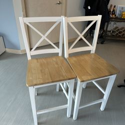 Counter Chairs (two Matching)