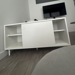 White Bench With Storage (shoes)