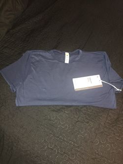 Lululemon Nulu Hip Length Cee Neck Short Sleeve. $50 Size XL