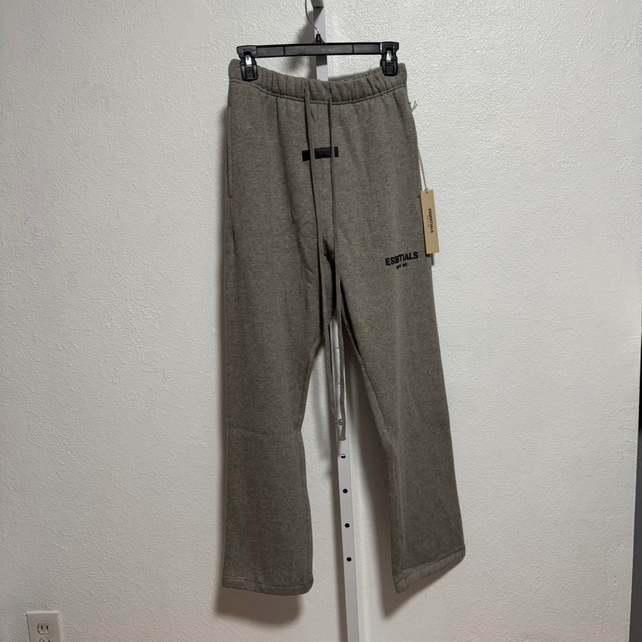 Fear of God Essentials Sweatpants Relax Fit Uncuffed Dark Grey Sweats