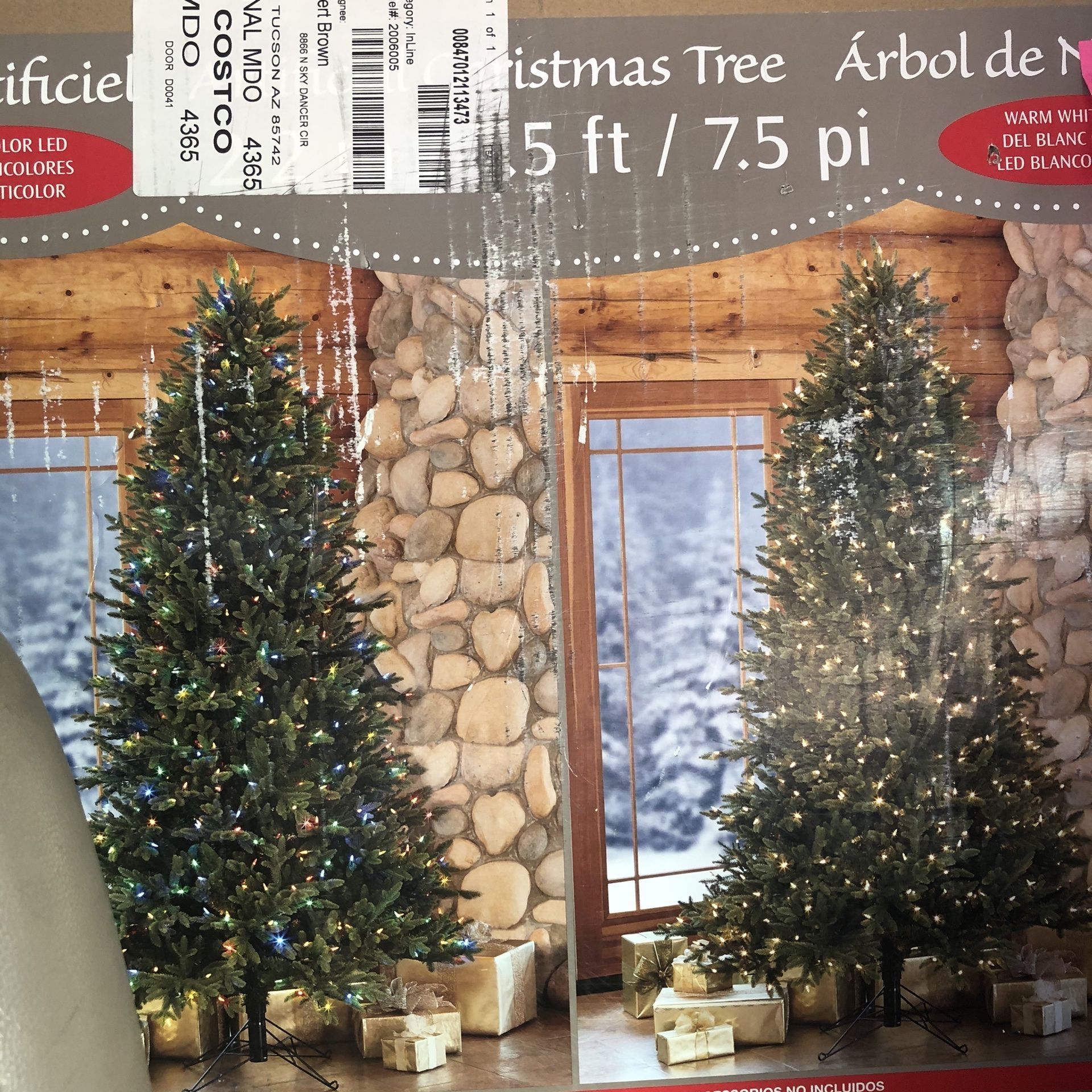 Costco 7.5 Ft Christmas Tree