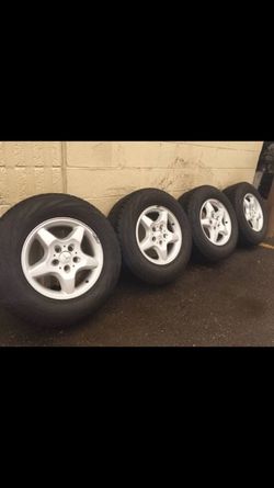 ()()() 16" MERECEDES ML430 ML320 WHEELS COMPLETE SET OF 4 ()()()