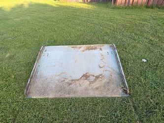 Heavy duty warehouse dock ramp 72x64