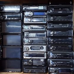 Pioneer, Kenwood, Sony, Alpine Single Din Stereos