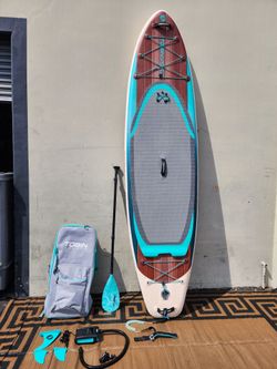 Tobin Sports Inflatable Stand Up Paddle Board Kit