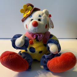 Clown best sale beanie baby