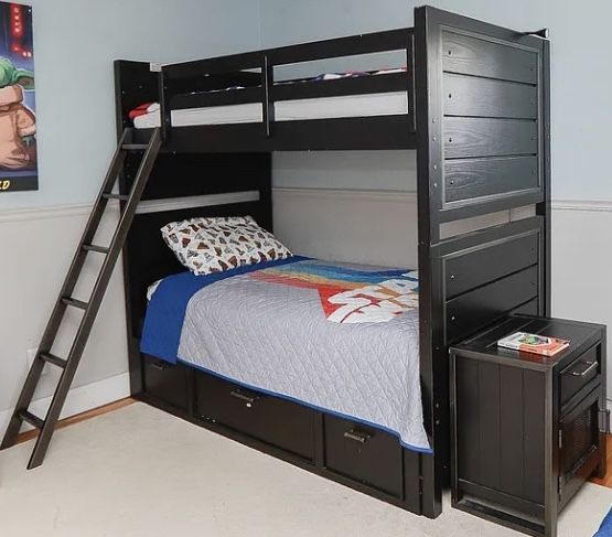 Bunk Bed Set With Nightstand