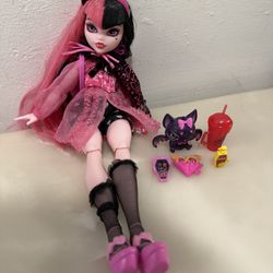 Monster High Draculaura Doll + Accessories