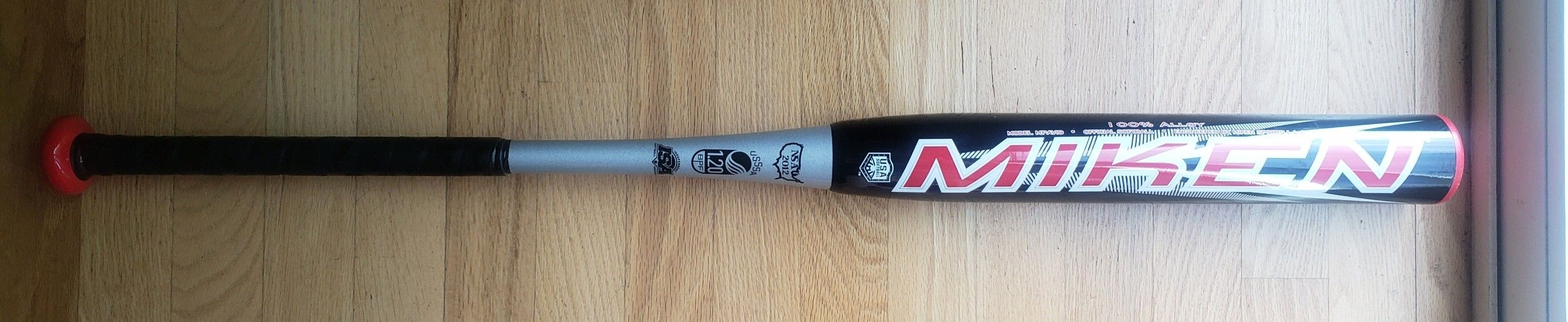 Miken Vicious Softball Bat 34in 27oz