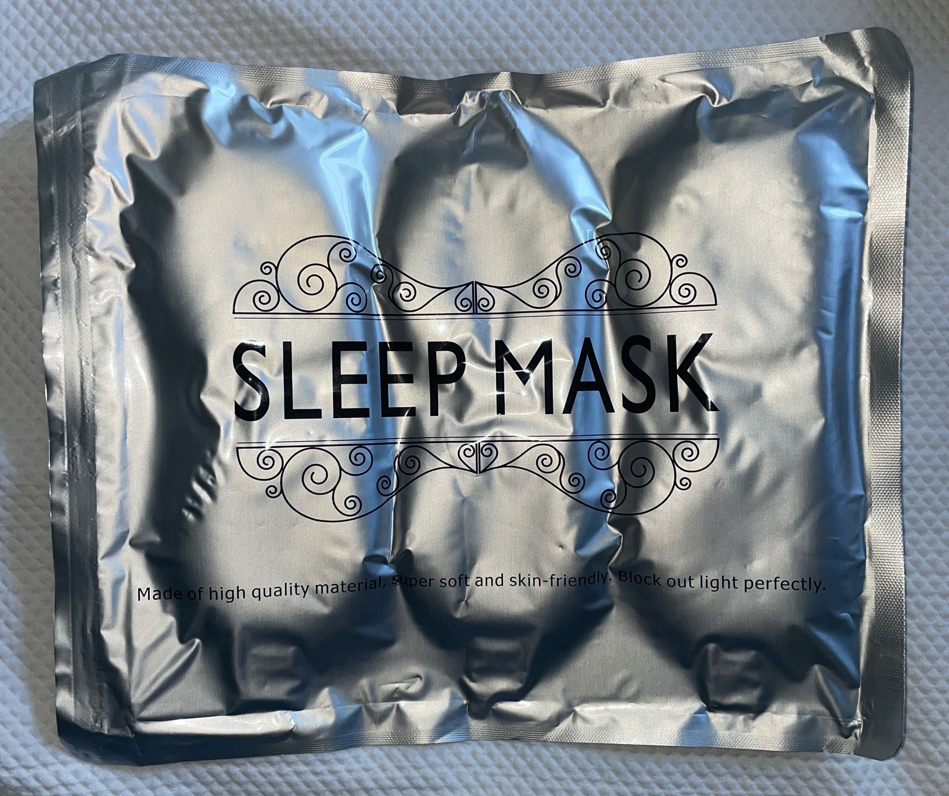 3-D Sleeping Masks. No Eye Pressure, And They Do Not Touch Lashes. Set Of 3 - New - Still In Sealed Package