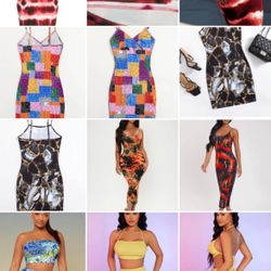 Fashionable Clothes Most New $15 Each L-Xl