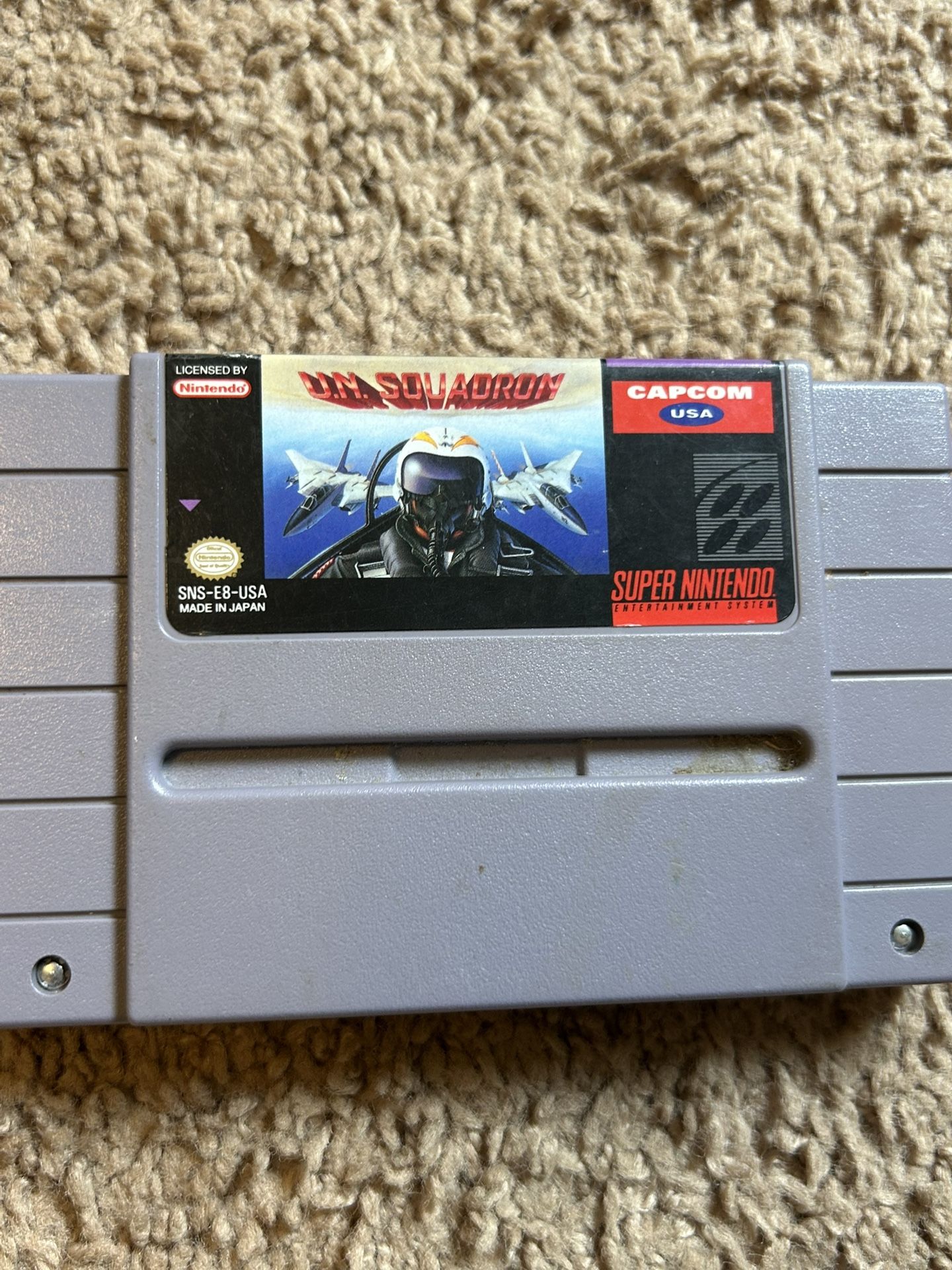 UN Squadron SNES