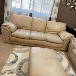 Tan Leathers 4 Piece Set