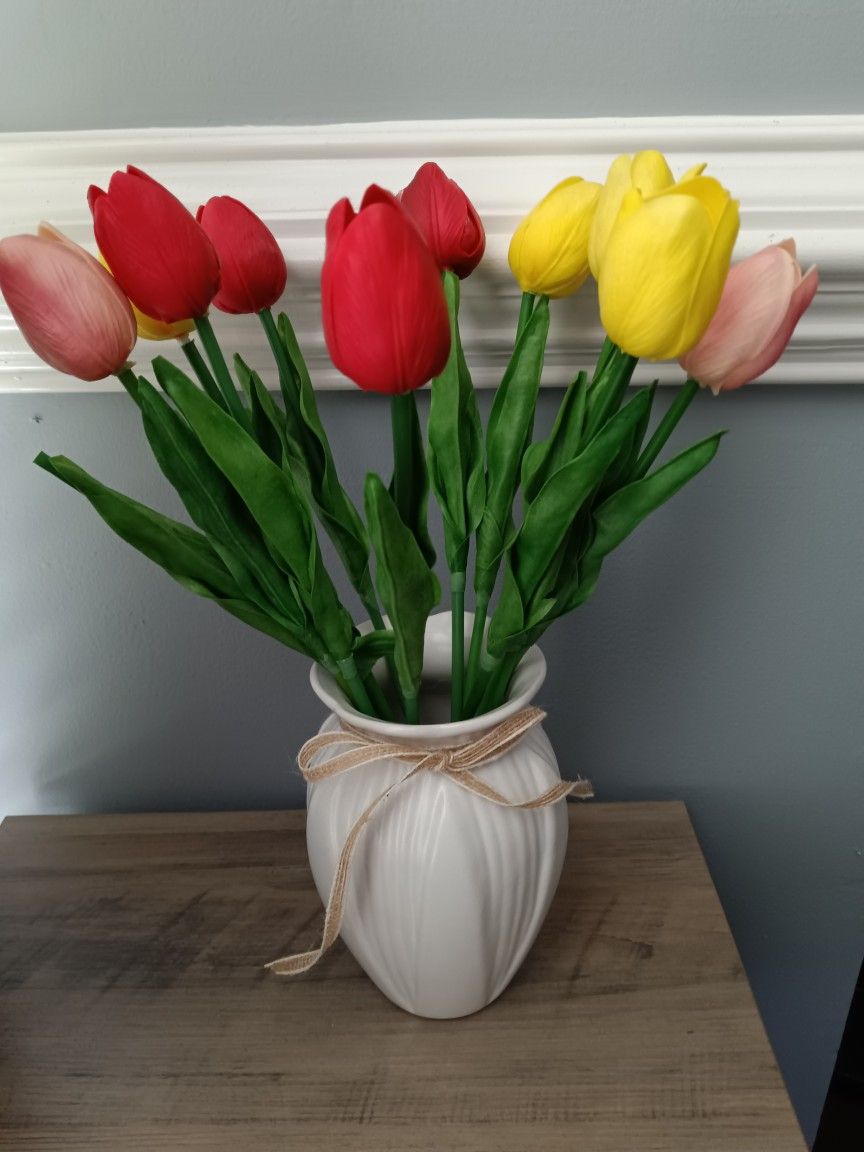 Vase Including Flowers