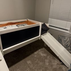 Twin Bed With Slide