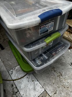 All These Dvds With Containers 