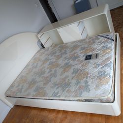 Bedroom Mattress And Cabinet Set