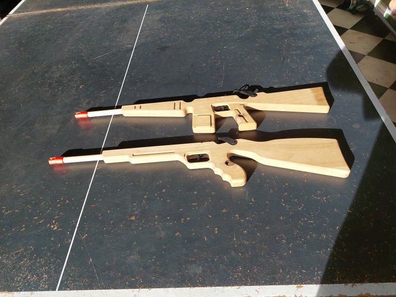 Rubber Band Wooden Guns