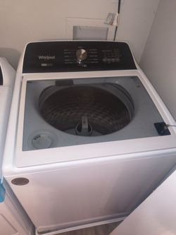 Whirlpool washer and dryer