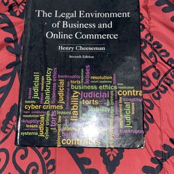 Henry Cheeseman - Seventh Edition- The Legal Environment Of Business And Online Commerce 