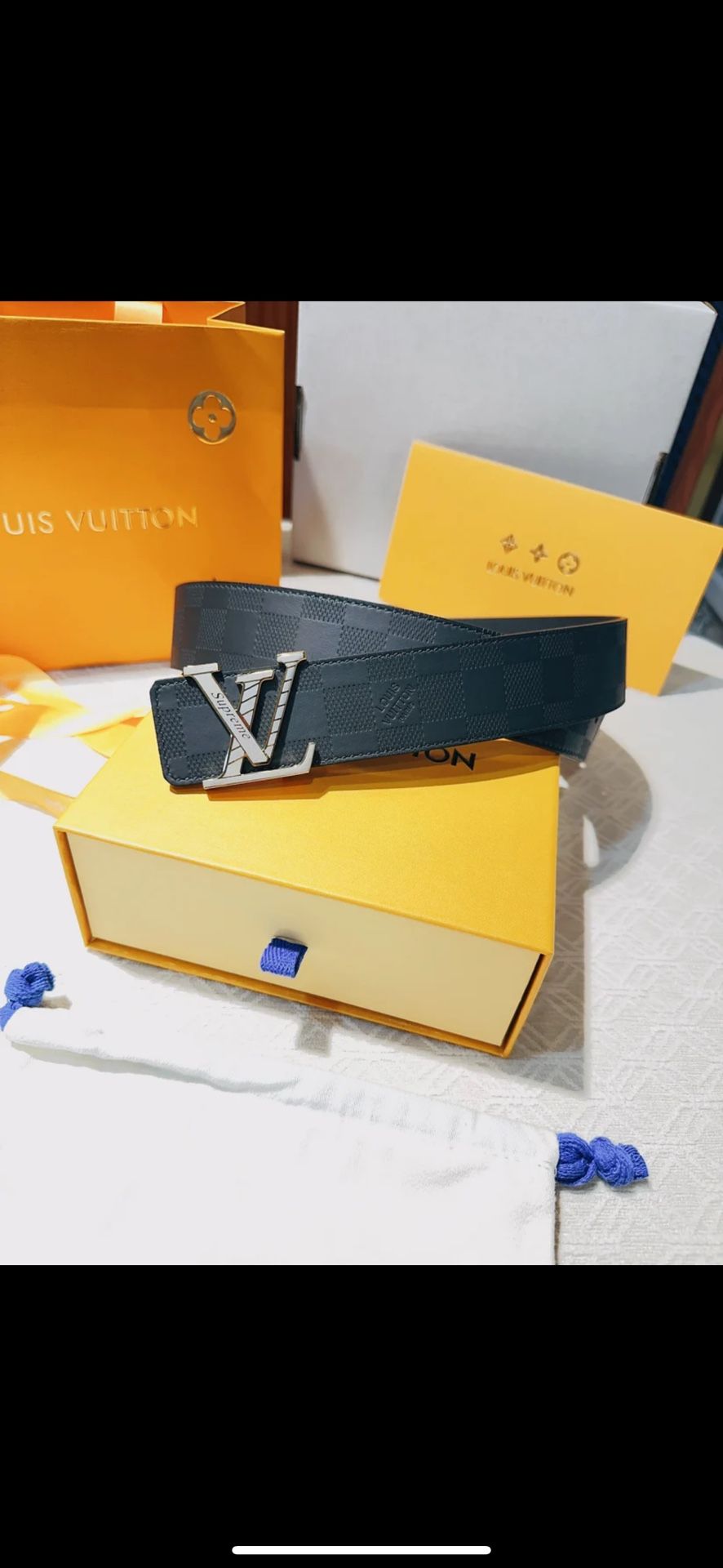 Louis Vuitton x Supreme Belt
