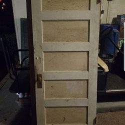 Antique Pine Door 