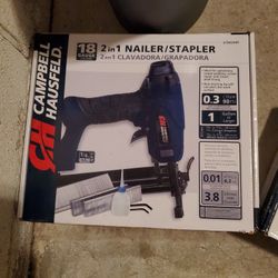 Campbell Hausfield 18 guage 2 In 1 Nailer/Stapler