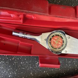 VintageQuarter inch snap on torque wrench