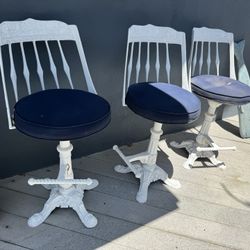 Wrought Iron Bar Stools (3)!