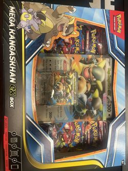 Pokemon Mega Kangaskhan EX Box
