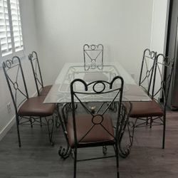 Glass Dinning Table
