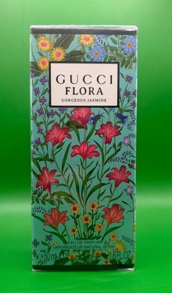 Gucci Flora Gorgeous Jasmine 50ml / 1.7 fl oz EDP - Brand New, Sealed in Box