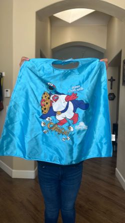 Cookie Monster cape for kids