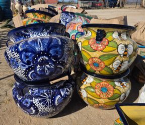 🌸 Fall in Love With Talavera – Birdbaths, Pots & More
