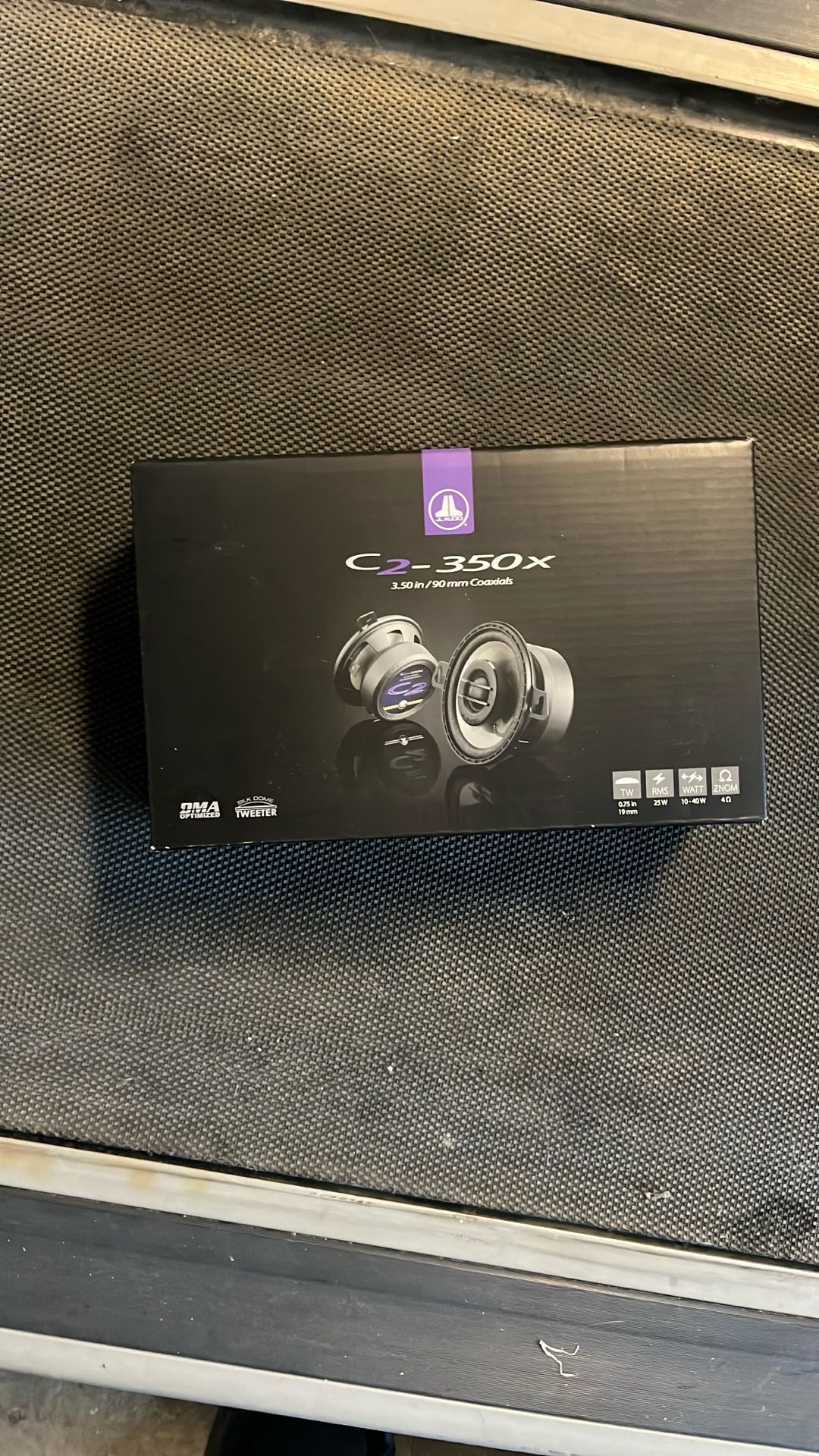 JL Audio C2 350x 3.5 Inch Coaxial Speakers For Dash Or Door Speakers With Tweeters Built In 25 RMS Power