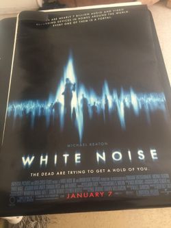 White Noise One Sheet Poster