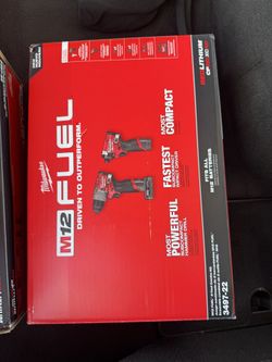 M12 Milwaukee Fuel Impact And Drill Combo