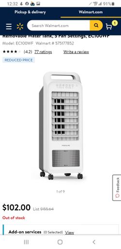 Cooler and fan