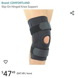 Slip-on Hinged Knee Brace (size:M) 