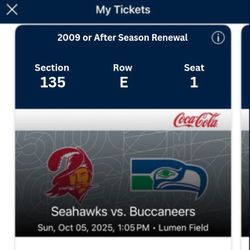 Seattle Seahawks Vs Tampa Bay Buccaneers 