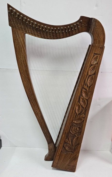 Lyre Wooden Harp